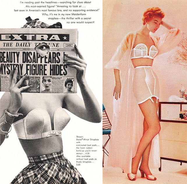 Finding the Perfect Strapless Vintage Style Bra – Wednesday Wish List #12 -  Vintage Gal