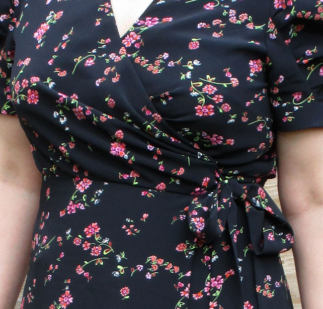 Anna Sui 1940s Dress Detail