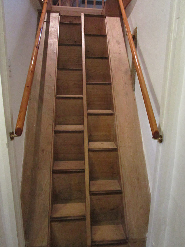 Kelmscott Manor Attic Staircase