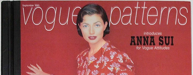 Anna Sui Vogue Patterns 1995