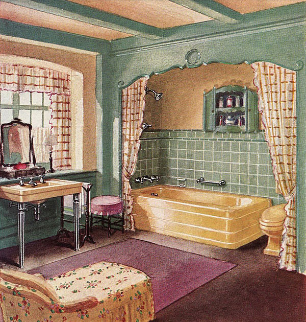 1930s Bathroom ?x31698