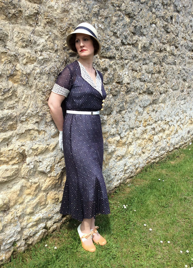 1930s vintage dress