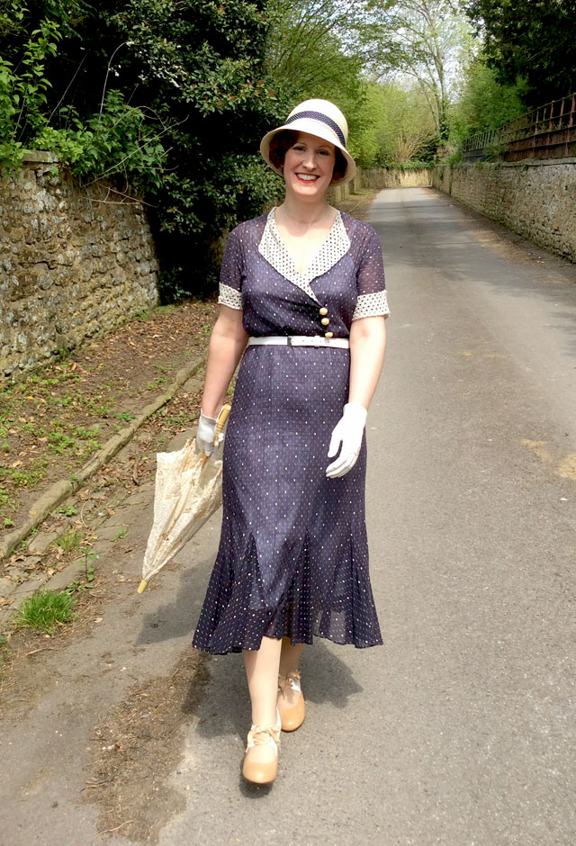1930s vintage outfit