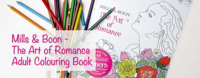 Mills & Boon Book Covers Colouring Book
