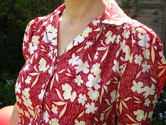 Emmy Design Hepcat Blouse Shirring Detail
