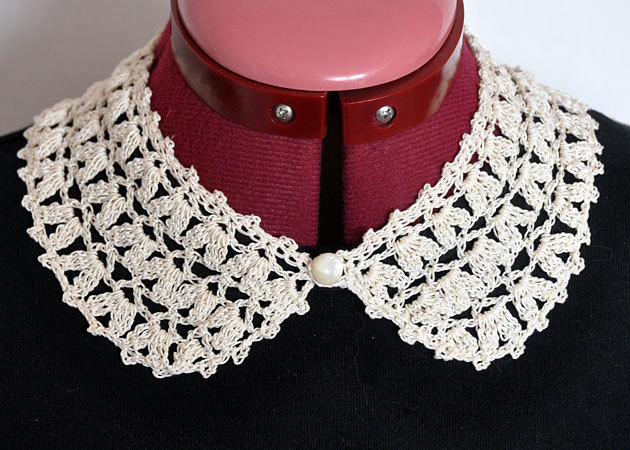 Vintage Crochet Collar Pattern