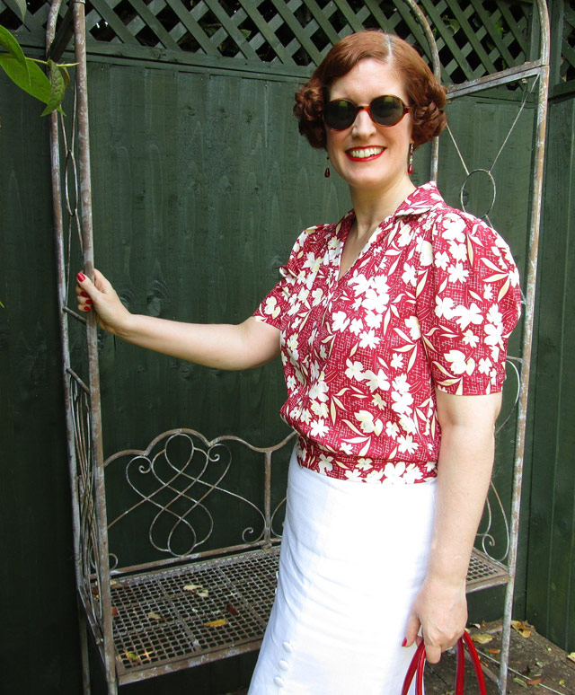 Vintage Gal 1930s blouse
