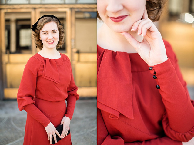 Mode de Lis 1930s dress