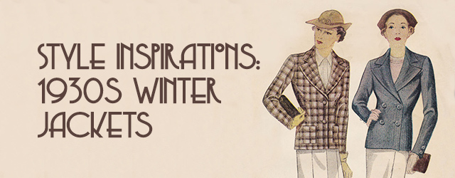 1930s Winter Jackets