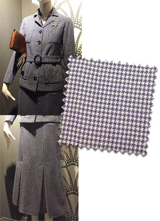 1930s dogtooth suit