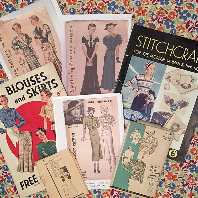 1930s sewing goodies