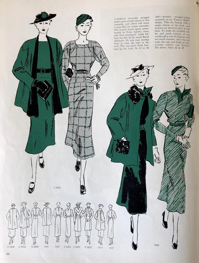 Vogue Pattern Book – October – November 1935 (PART 2) - Vintage Gal